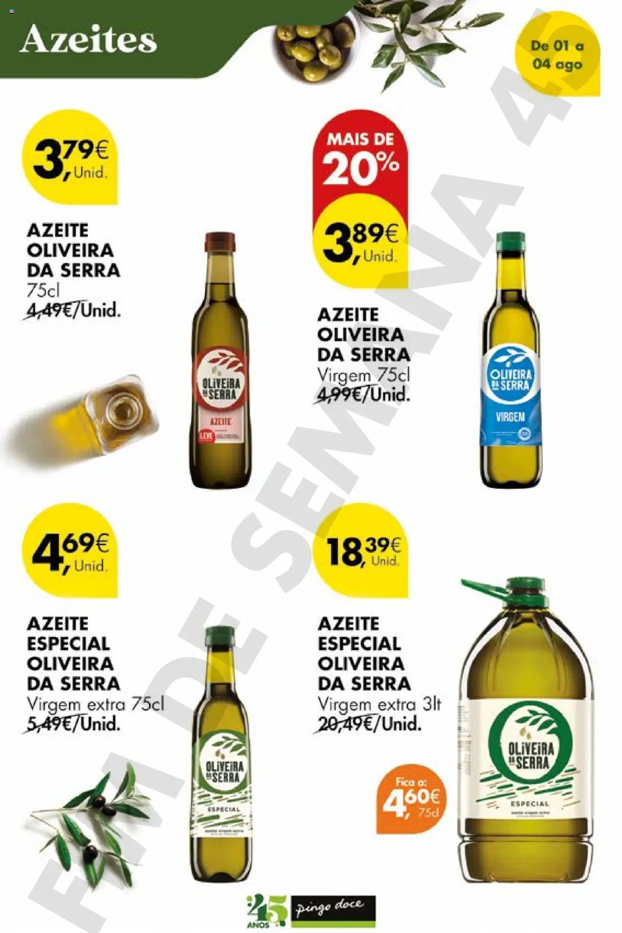 Pingo Doce Poupe este Fim de Semana │ válido de 01.08.2025 | Página: 16 | Produtos: Azeite