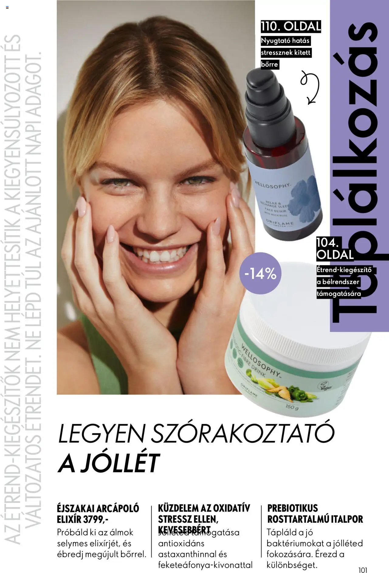 Oriflame akciós ujság - amely érvényes a következő dátumtól: 07.09.2025 | Oldal: 101 | Termékek: Italpor