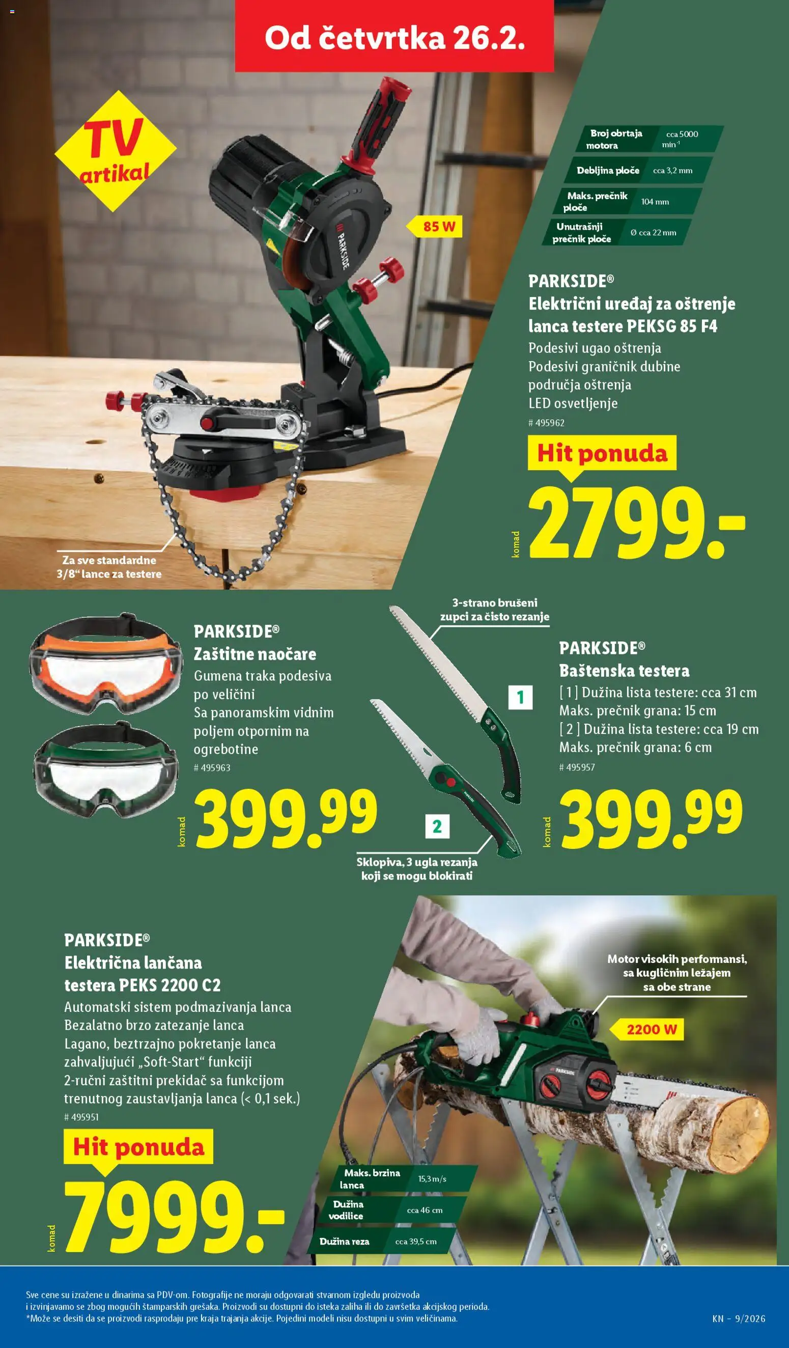 Lidl katalog - važi od 26.02.2026 | Strana: 73 | Proizvode: Parkside, Naočare