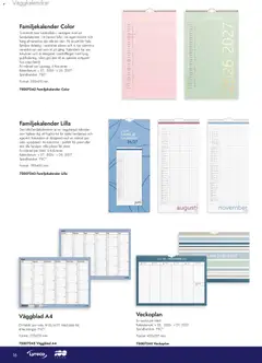Lyreco - erbjudanden - Förhandsvisning av reklamblad från butik Lyreco aktuell från 01.08.2026 | Sida: 16 | Produkter: Kalender