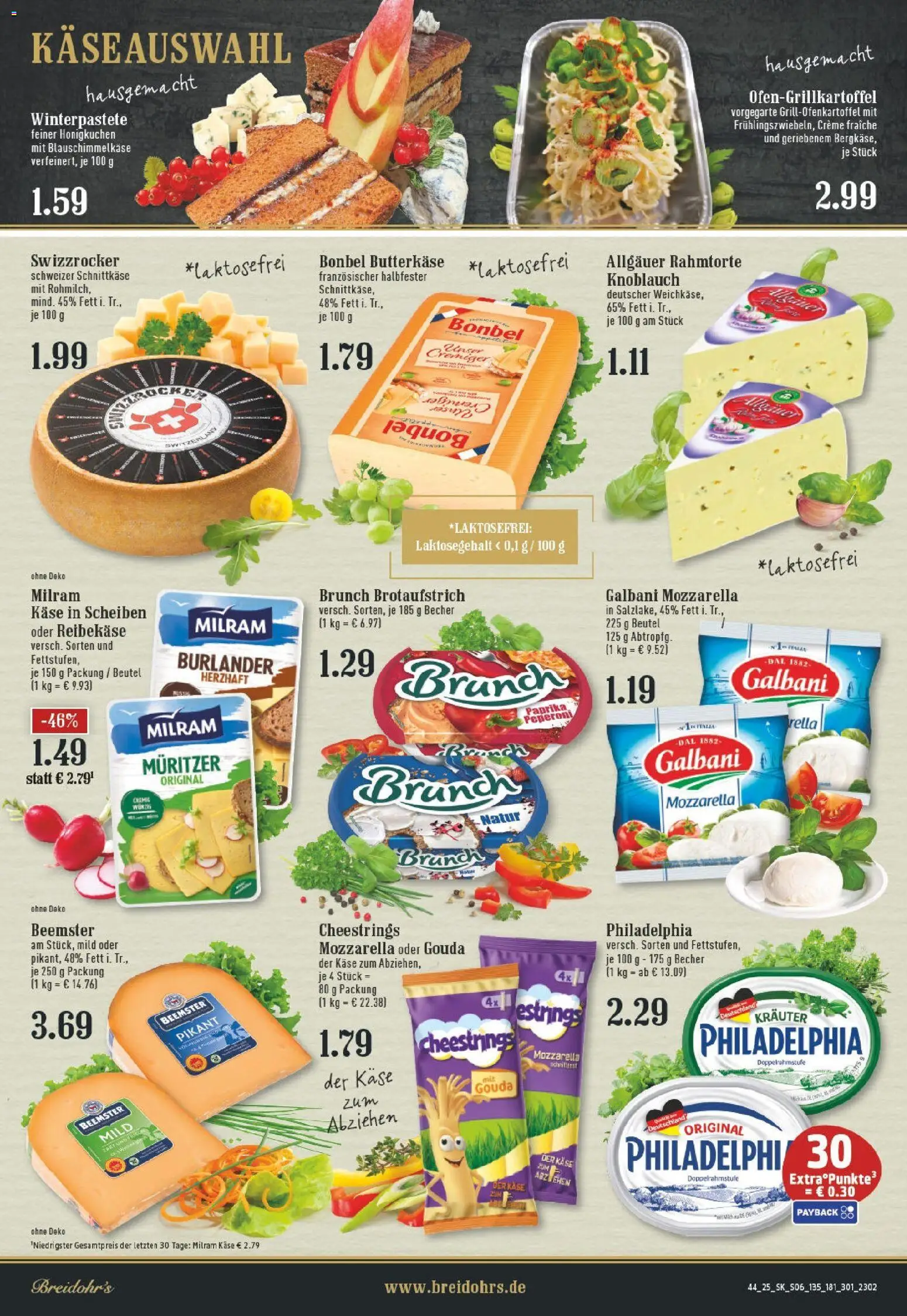 Edeka prospekt Rösrath	 – gültig ab 26.10.2025 | Seite: 6 | Produkte: Käse, Milram, Knoblauch, Reibekase