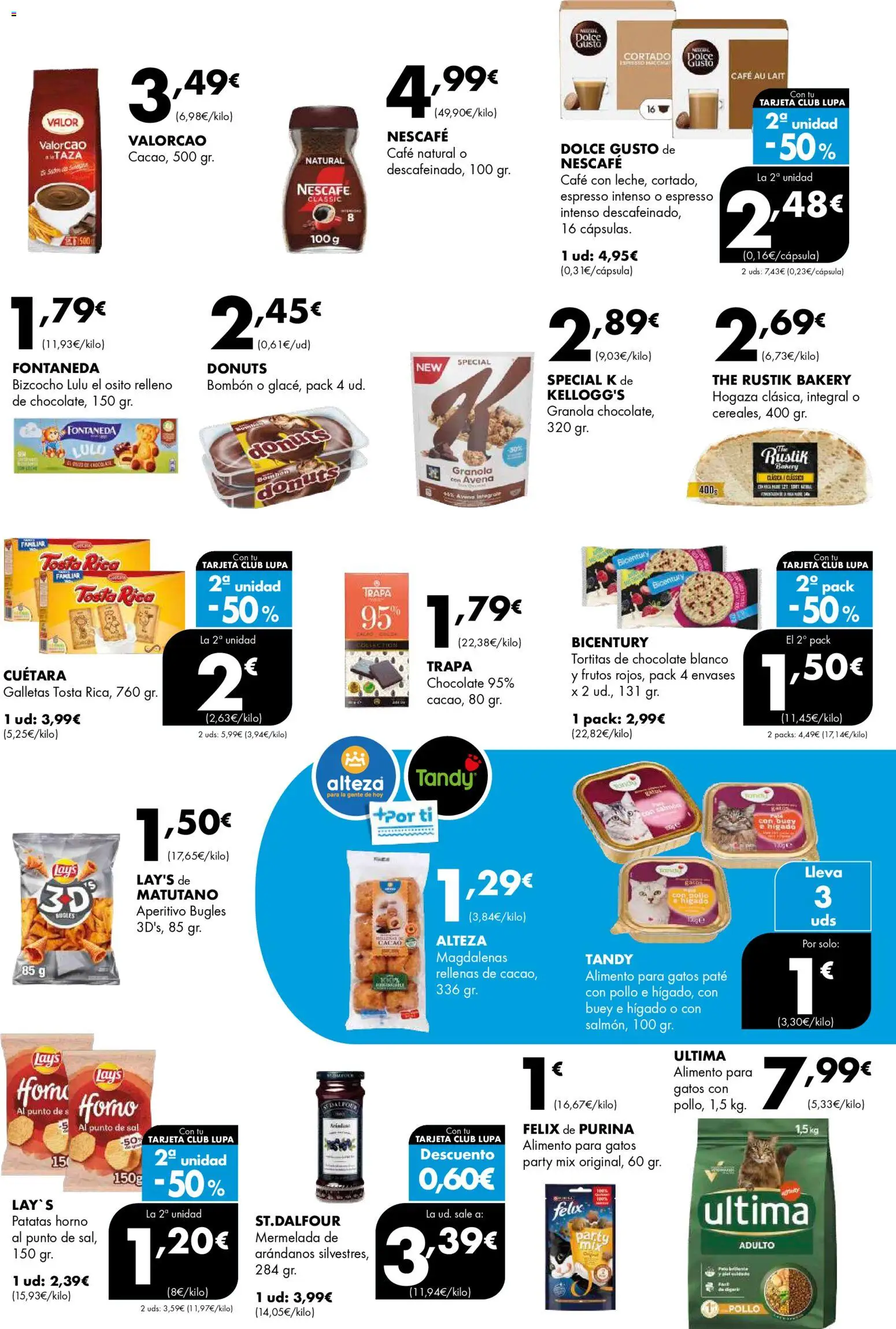 Lupa Supermercados folleto │ válido desde el 05.03.2026 | Página: 11 | Productos: Café, Galletas, Donuts, Φρυγανιές σικάλεως
