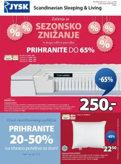 JYSK katalog akcije – veljaven od 07.01.2026