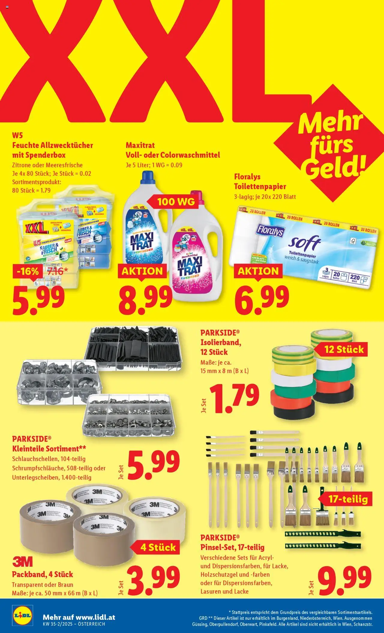 Lidl Flugblatt - Eisenstadt, Ebenfurth, Mattersburg gültig ab 28.08.2025 | Seite: 14 | Produkte: Zitrone, Waschmittel