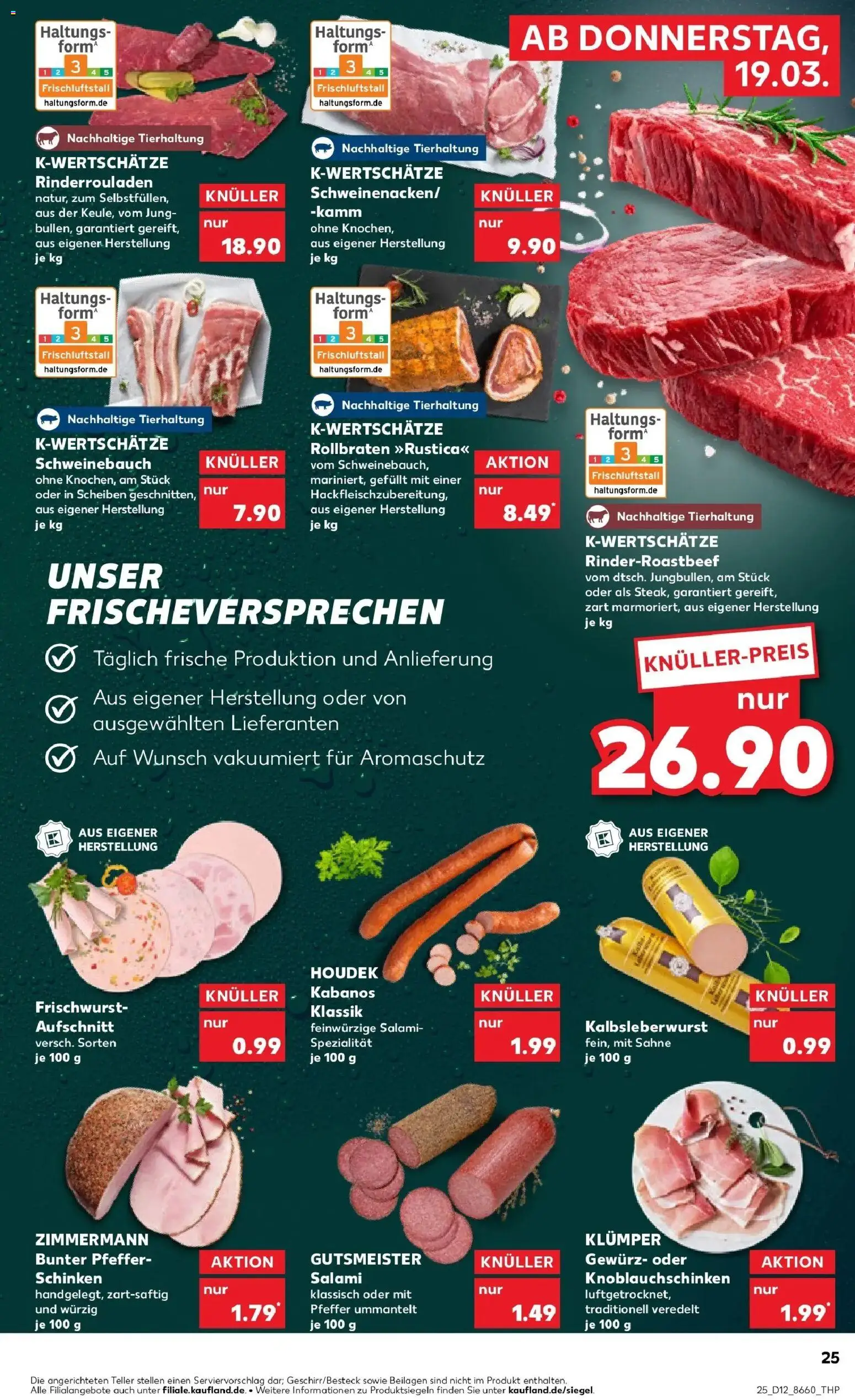 Kaufland Prospekt Grevenbroich	 – gültig ab 16.03.2026 | Seite: 37 | Produkte: Pfeffer, Salami, Schinken, Sahne