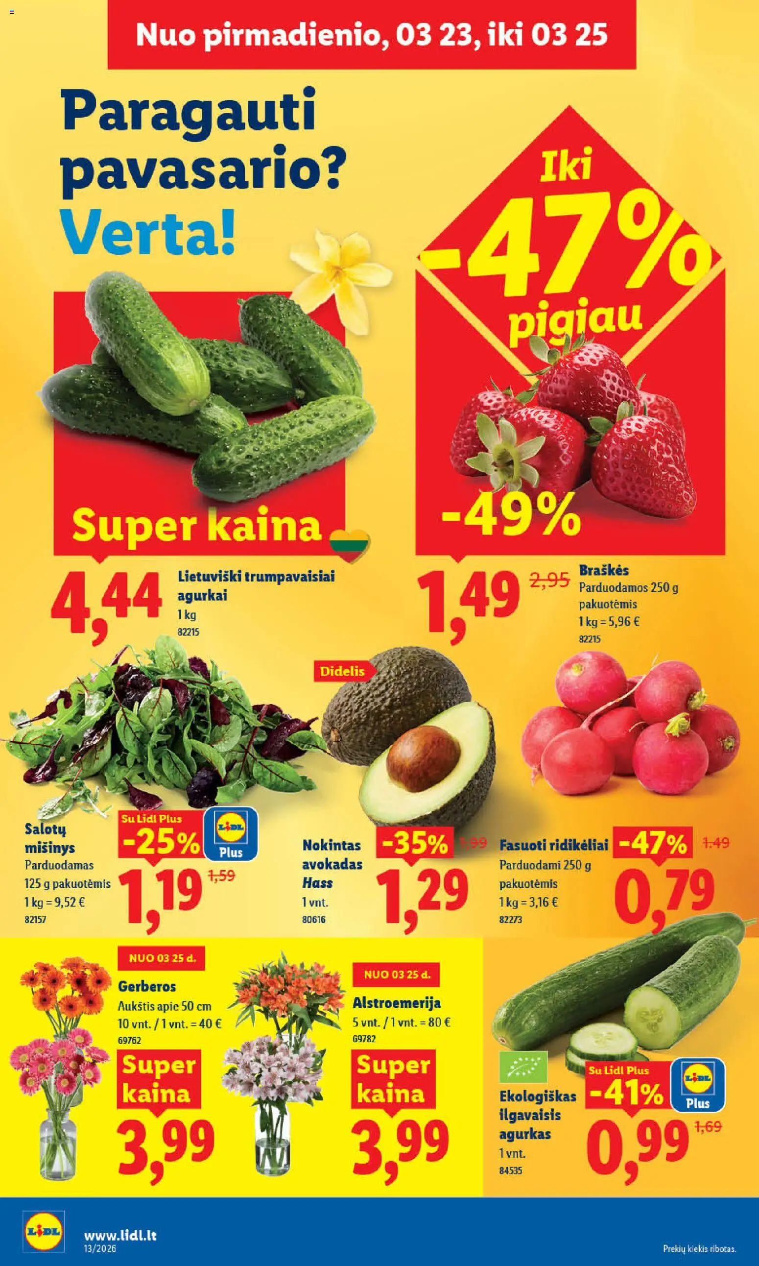 LIDL akcijos nuo 23.03.2026 | Puslapis: 4