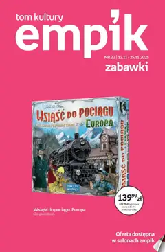 Pogląd oferty "Empik promocje - Tom kultury Zabawki" - ważna od 12.11.2025