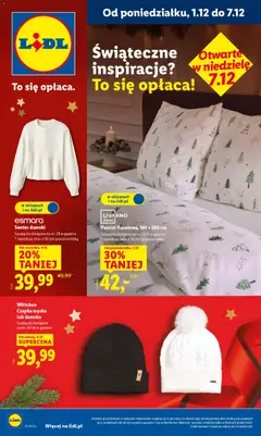 Pogląd oferty "Lidl Gazetka - Cyber Monday" - ważna od 01.12.2025