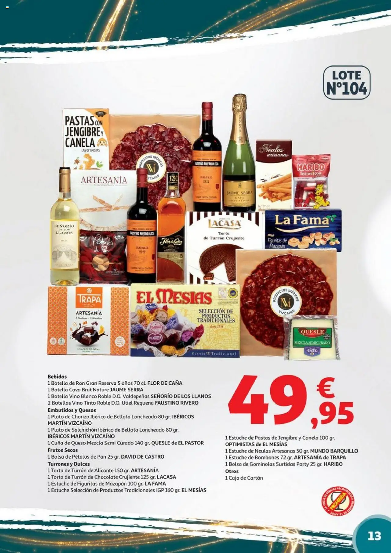 Alcampo - Valencia y Castellón │ válido desde el 06.11.2025 | Página: 13 | Productos: Ron, Aceite, Vino, Bolsa