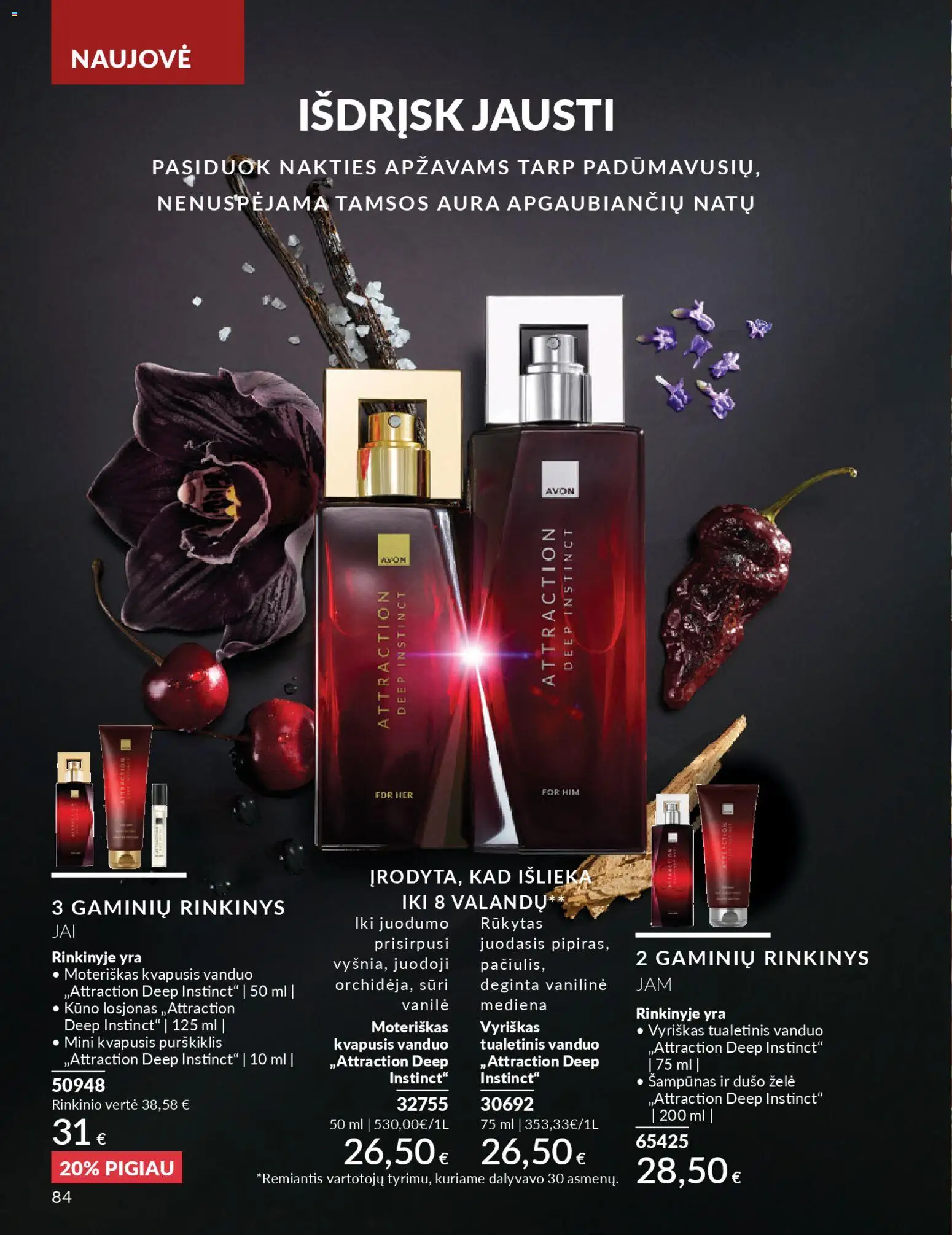 AVON akcijos nuo 01.04.2026 | Puslapis: 84