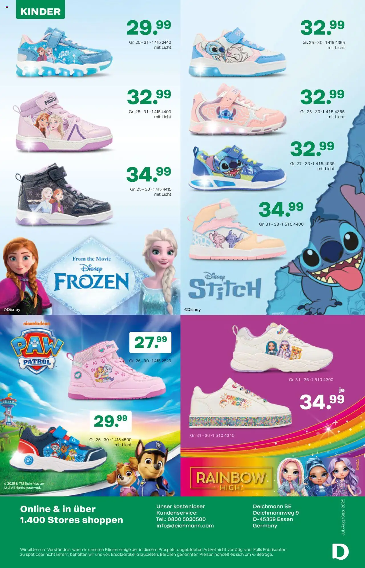 Deichmann Prospekt Back to school - gültig ab dem 15.08.2025 | Seite: 18