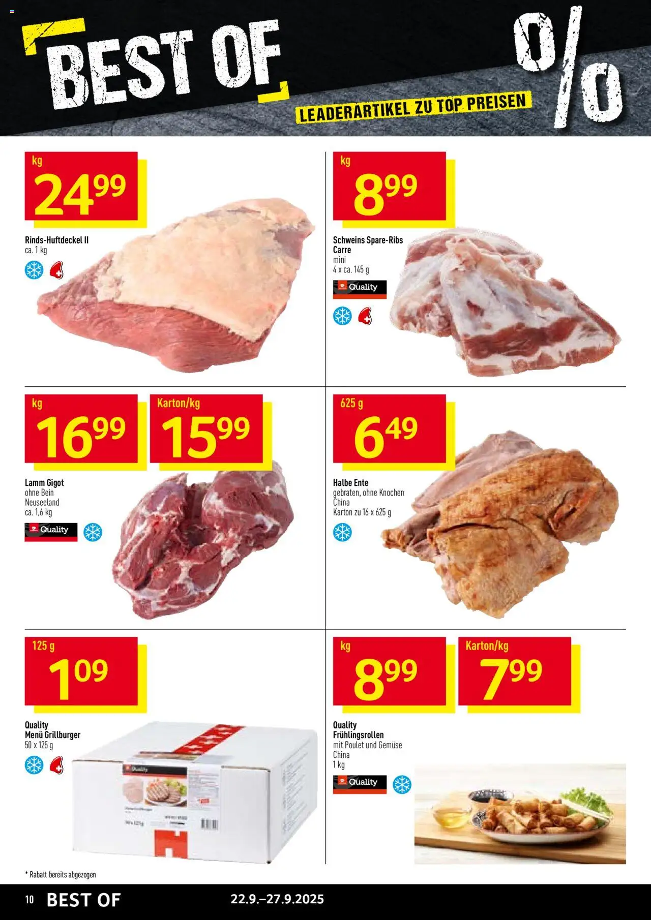 Prodega Aktionen – gültig ab 22.09.2025 | Seite: 10 | Produkte: Gemüse, Top