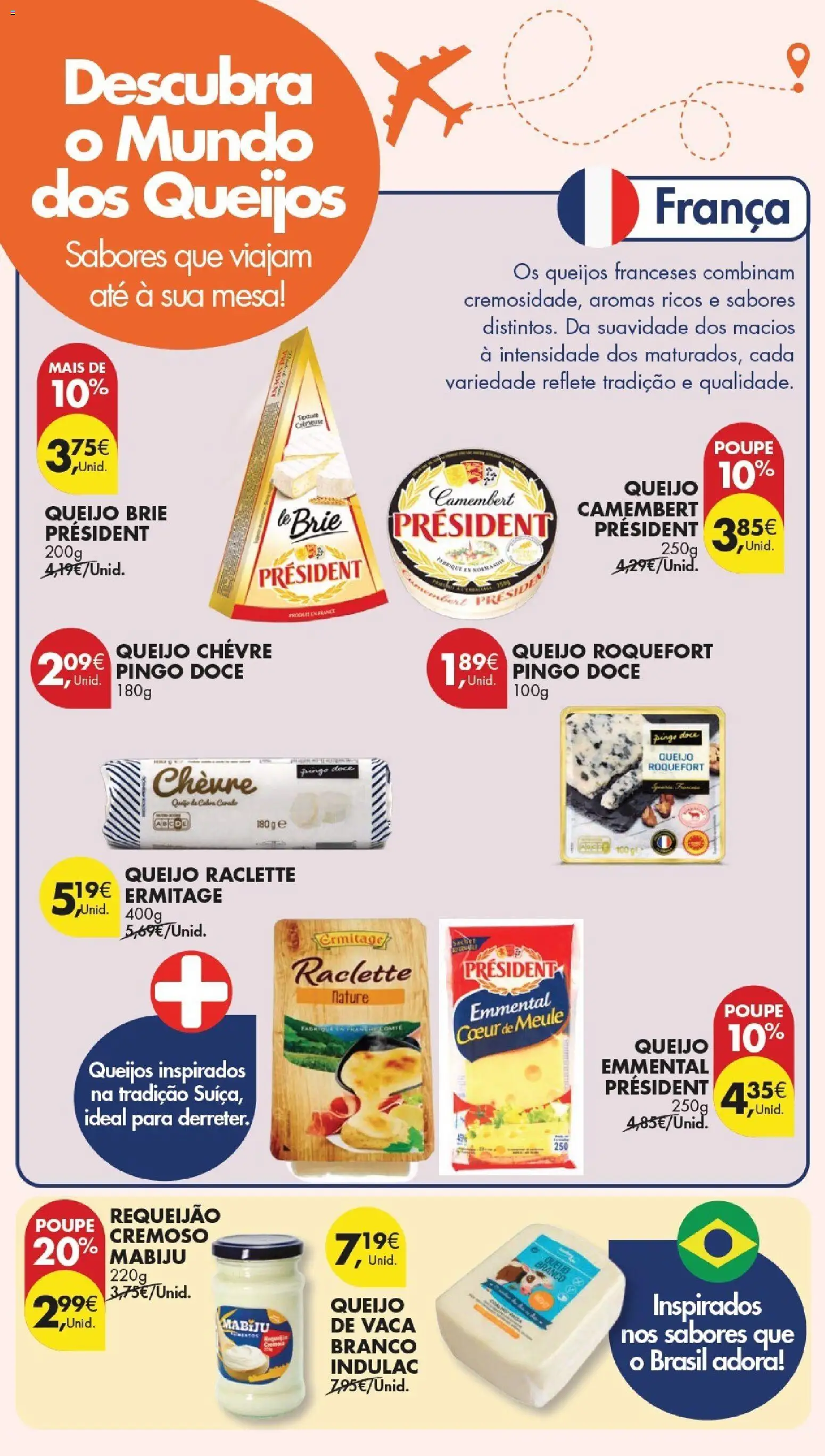 Pingo Doce folheto │ válido de 17.02.2026 | Página: 16 | Produtos: Cream cheese, Mesa, Queijo, Requeijão