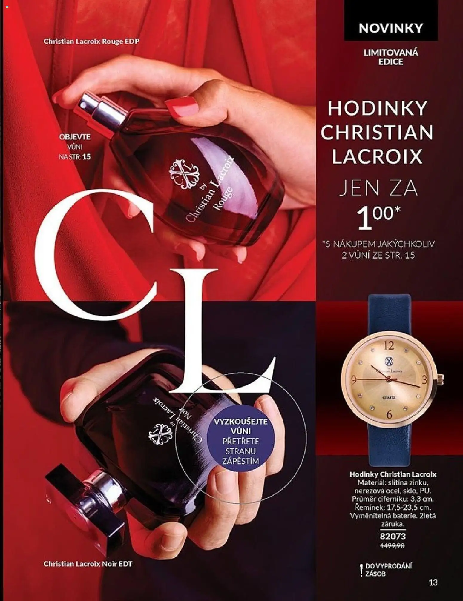 Avon katalog 12/2025 od 01.12.2025 | Strana: 13 | Produkty: Hodinky