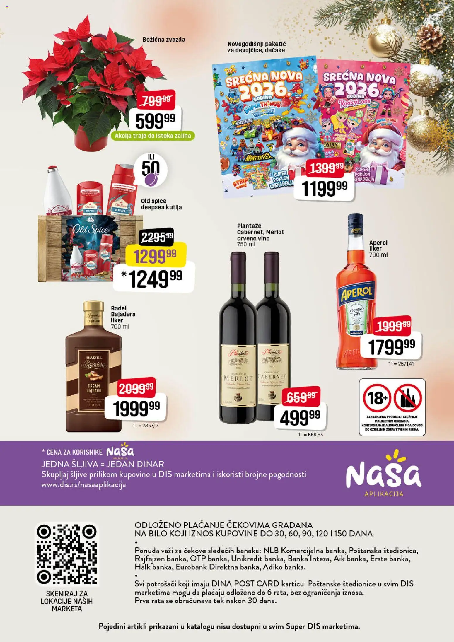 DIS katalog - važi od 07.12.2025 | Strana: 24 | Proizvode: Liker, Crveno vino, Šljiva, Vino