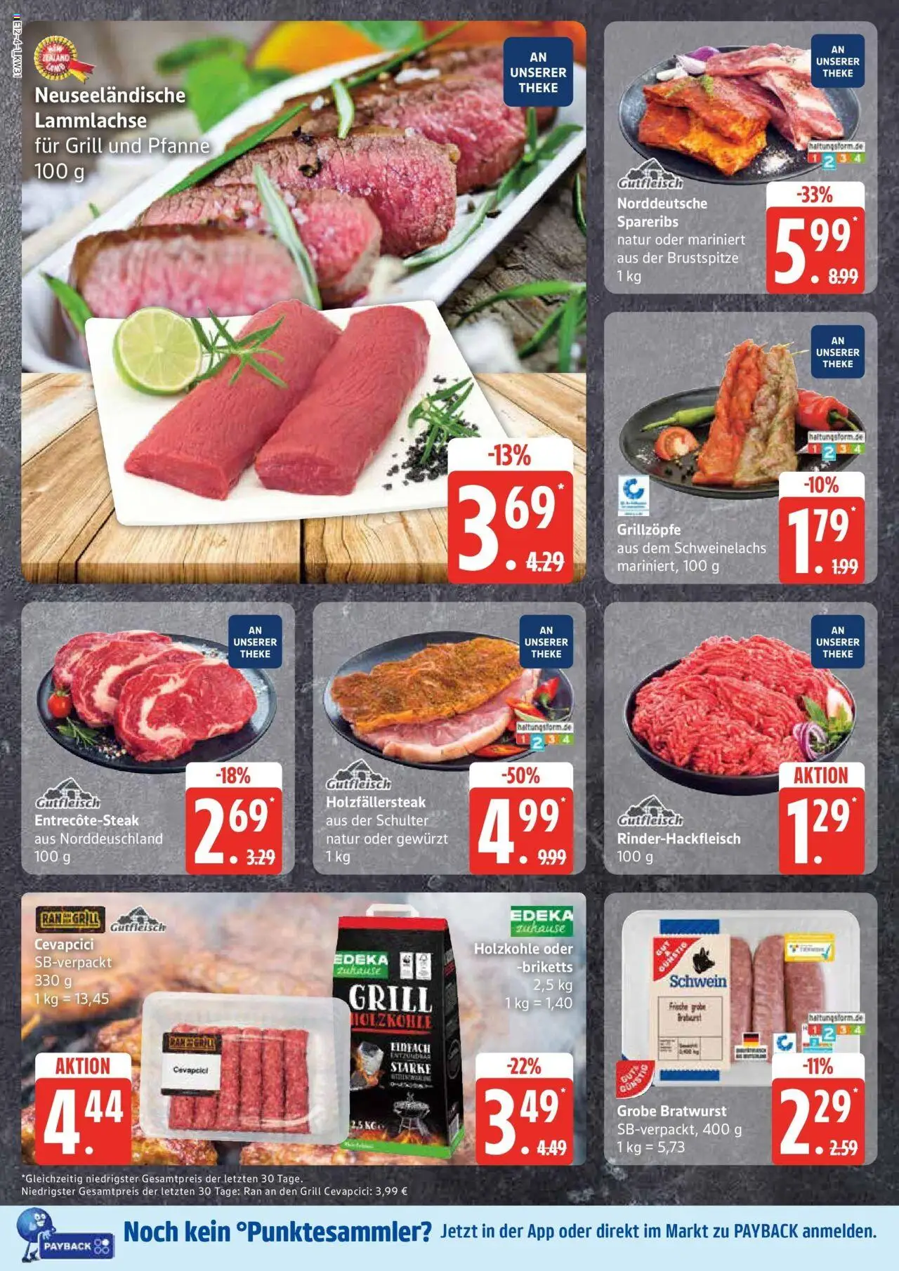 Edeka prospekt Handorf	 - gültig ab dem 27.07.2025 | Seite: 8 | Produkte: Grill, Theke, Cevapcici, Steak