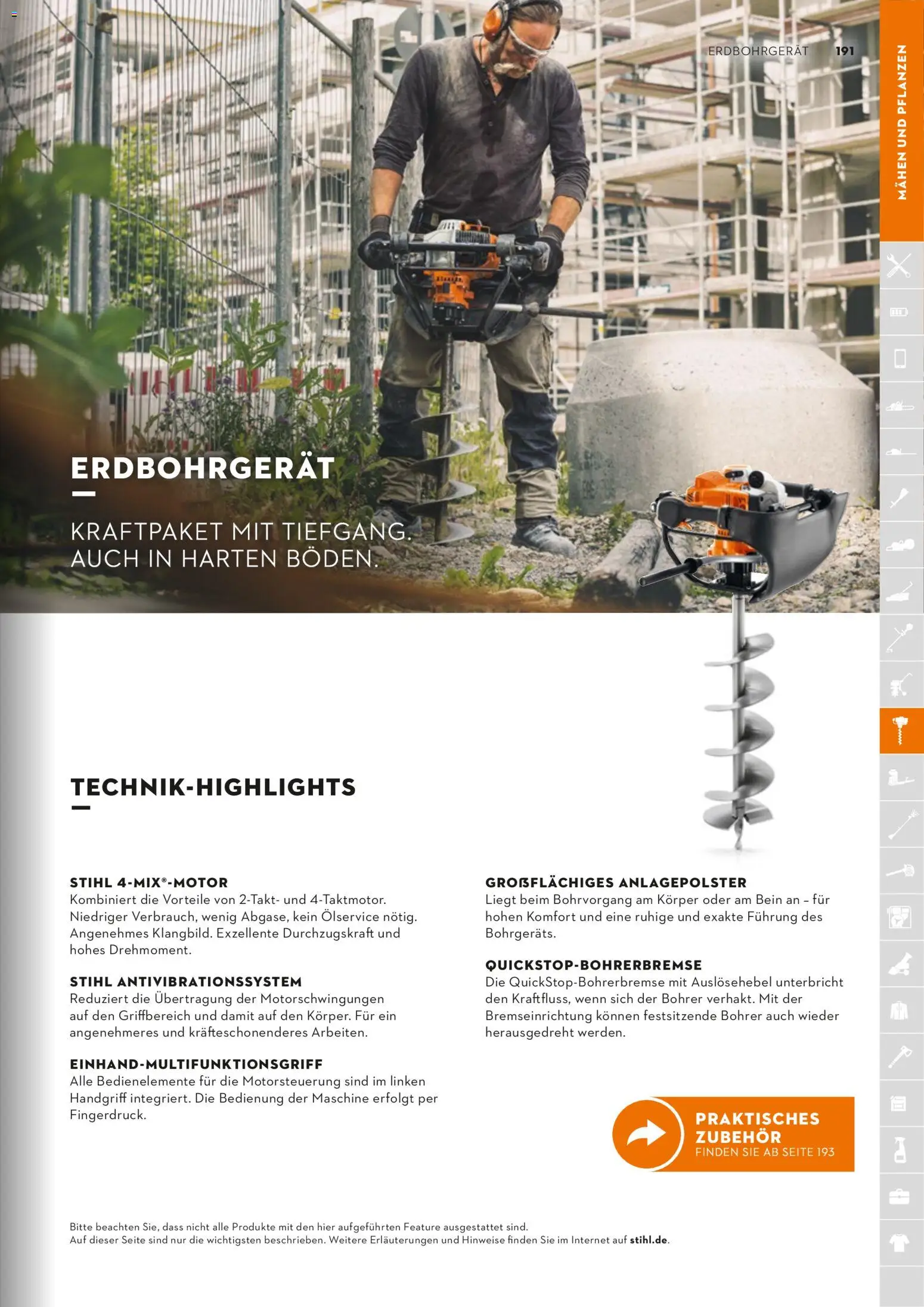 STIHL Katalog – gültig ab 01.01.2026 | Seite: 191
