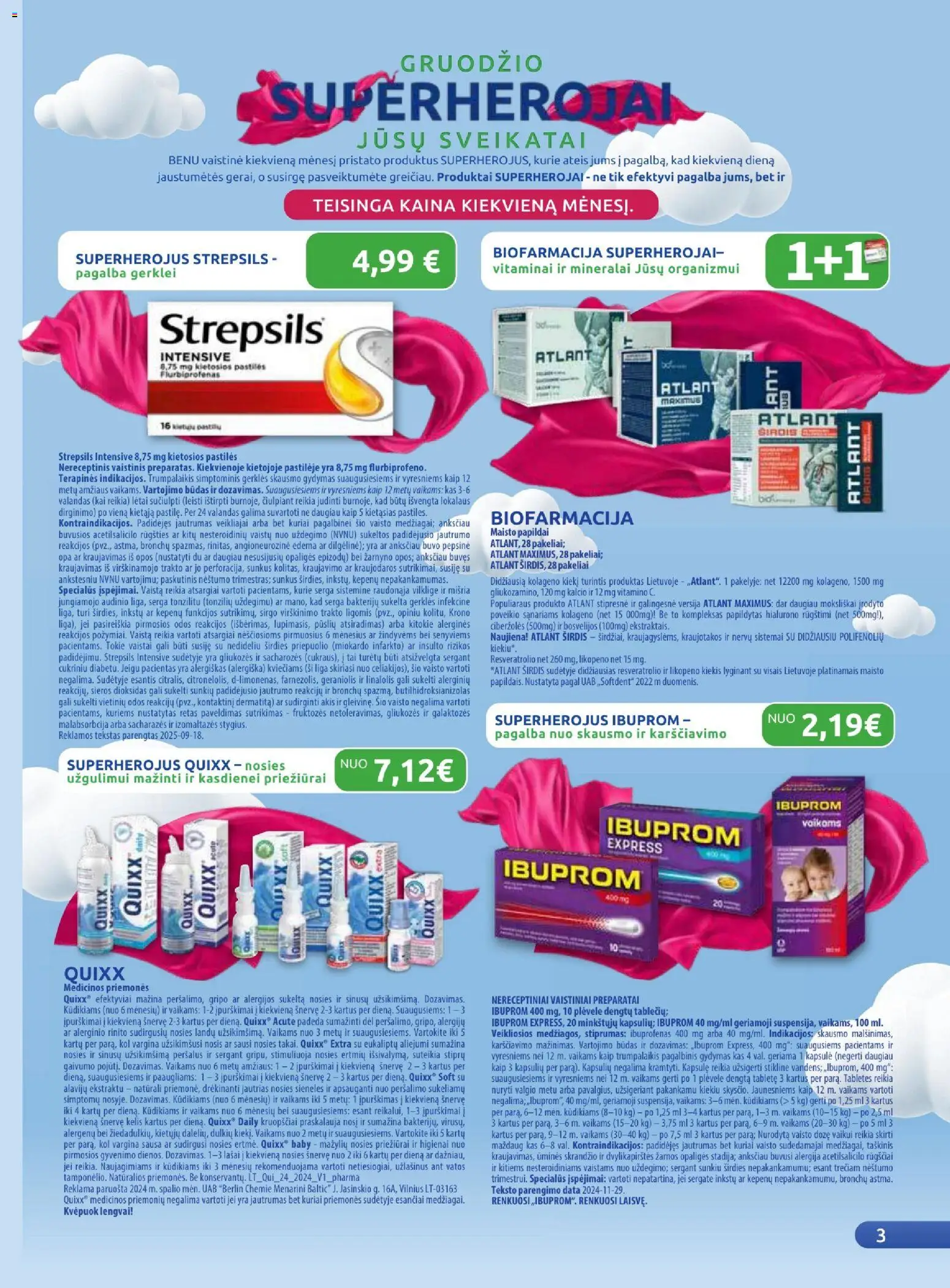 BENU akcijos nuo 01.12.2025 | Puslapis: 3