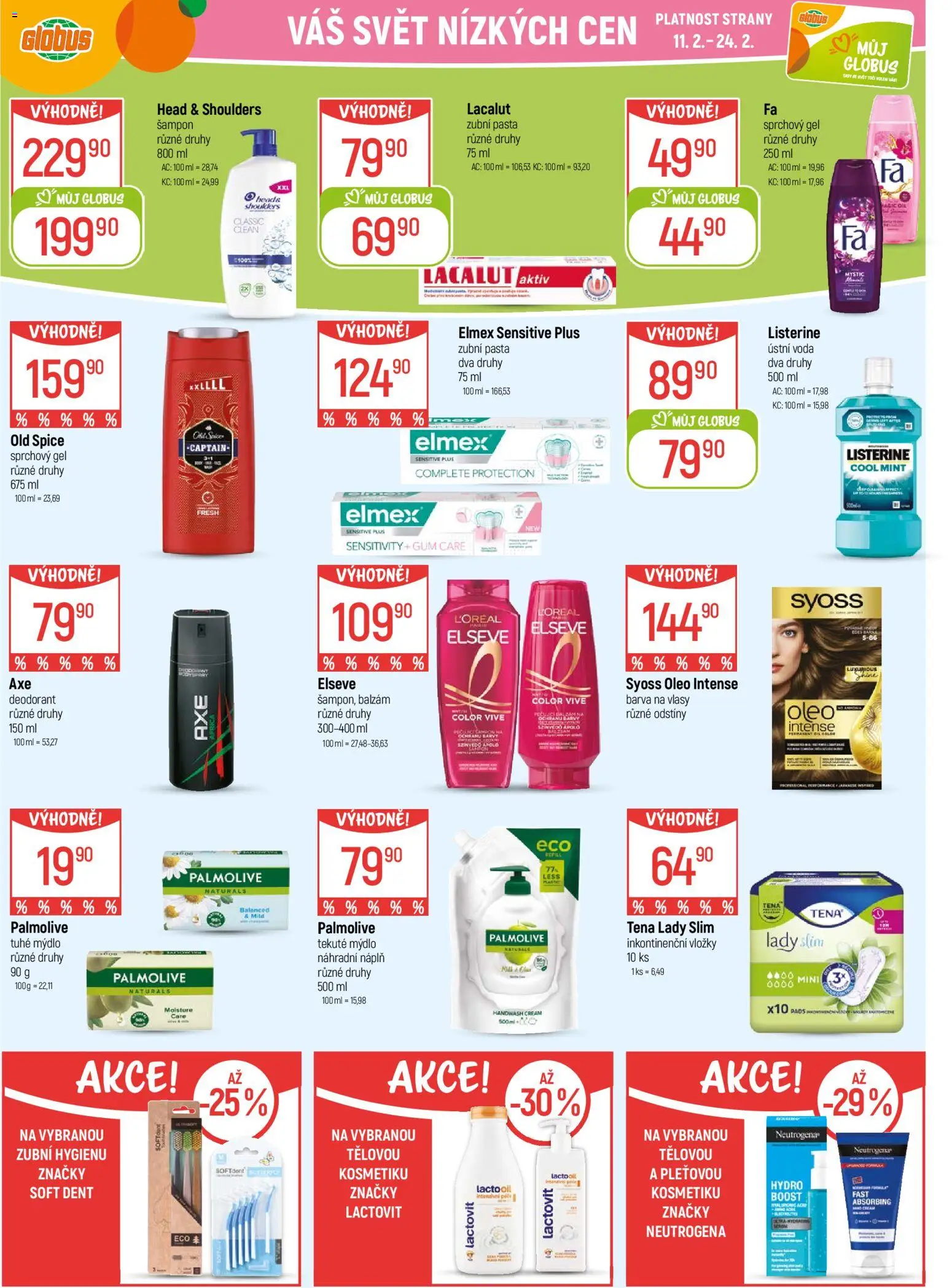 Globus leták - Praha Zličín od 11.02.2026 | Strana: 23