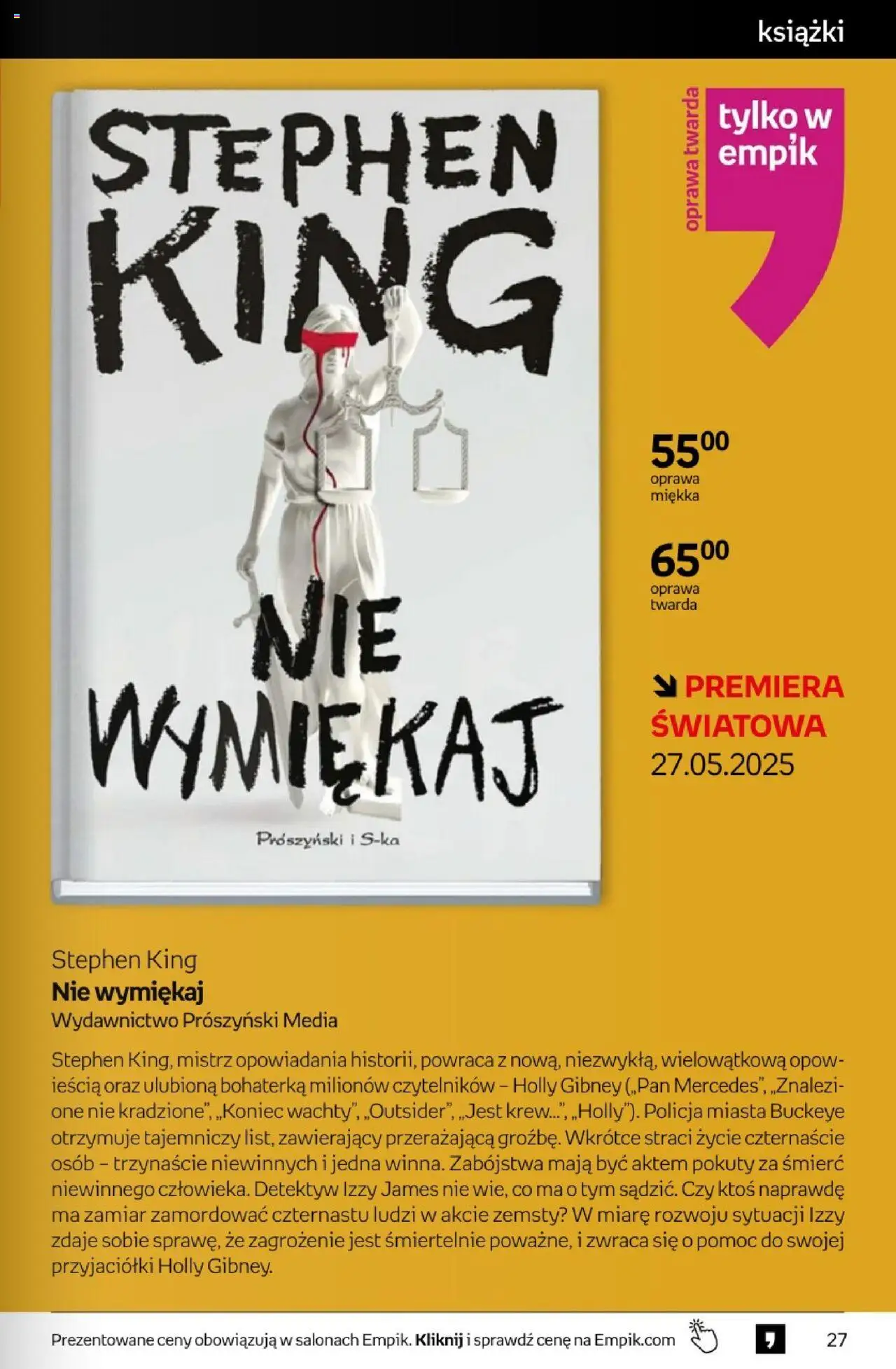 Empik promocje od 21.05.2025 | Strona: 27 | Produkty: Książki, Izzy