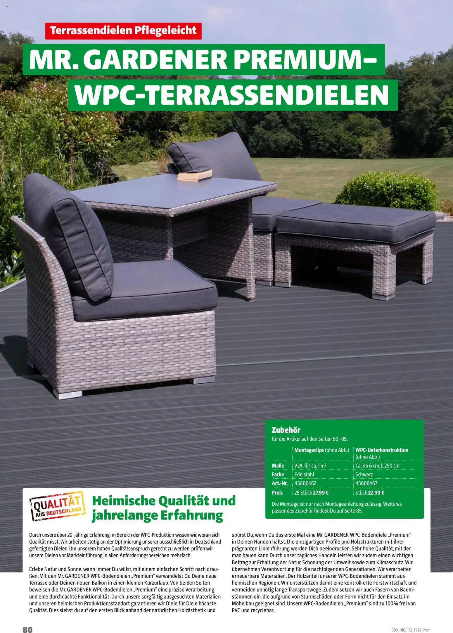 Hagebau Gartengestaltungsortiment – gültig ab 02.03.2026 | Seite: 80