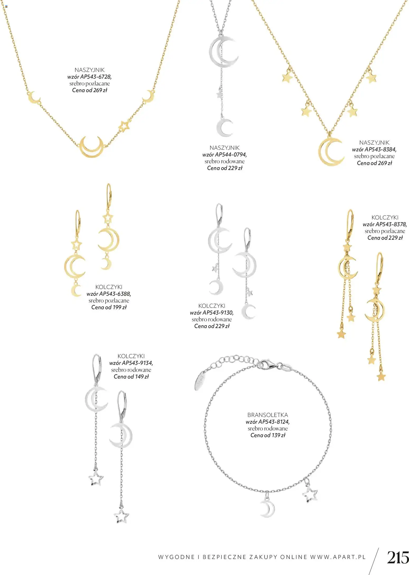 Apart promocje od 04.11.2025 | Strona: 217 | Produkty: Naszyjnik, Bransoletka