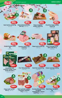 Reál akciós újság - amely érvényes a következő dátumtól: 01.04.2026 | Oldal: 6