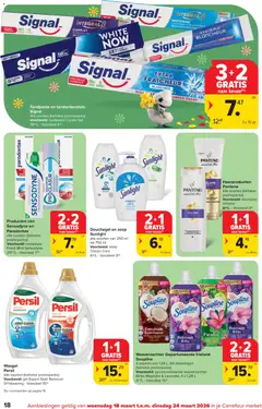 Carrefour market folder week 12 - Voorbeeld van een folder van Carrefour market, geldig van 18.03.2026 | Pagina: 18