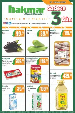27.03.2026 tarihinden itibaren geçerli olan Hakmar kataloğu önizlemesi