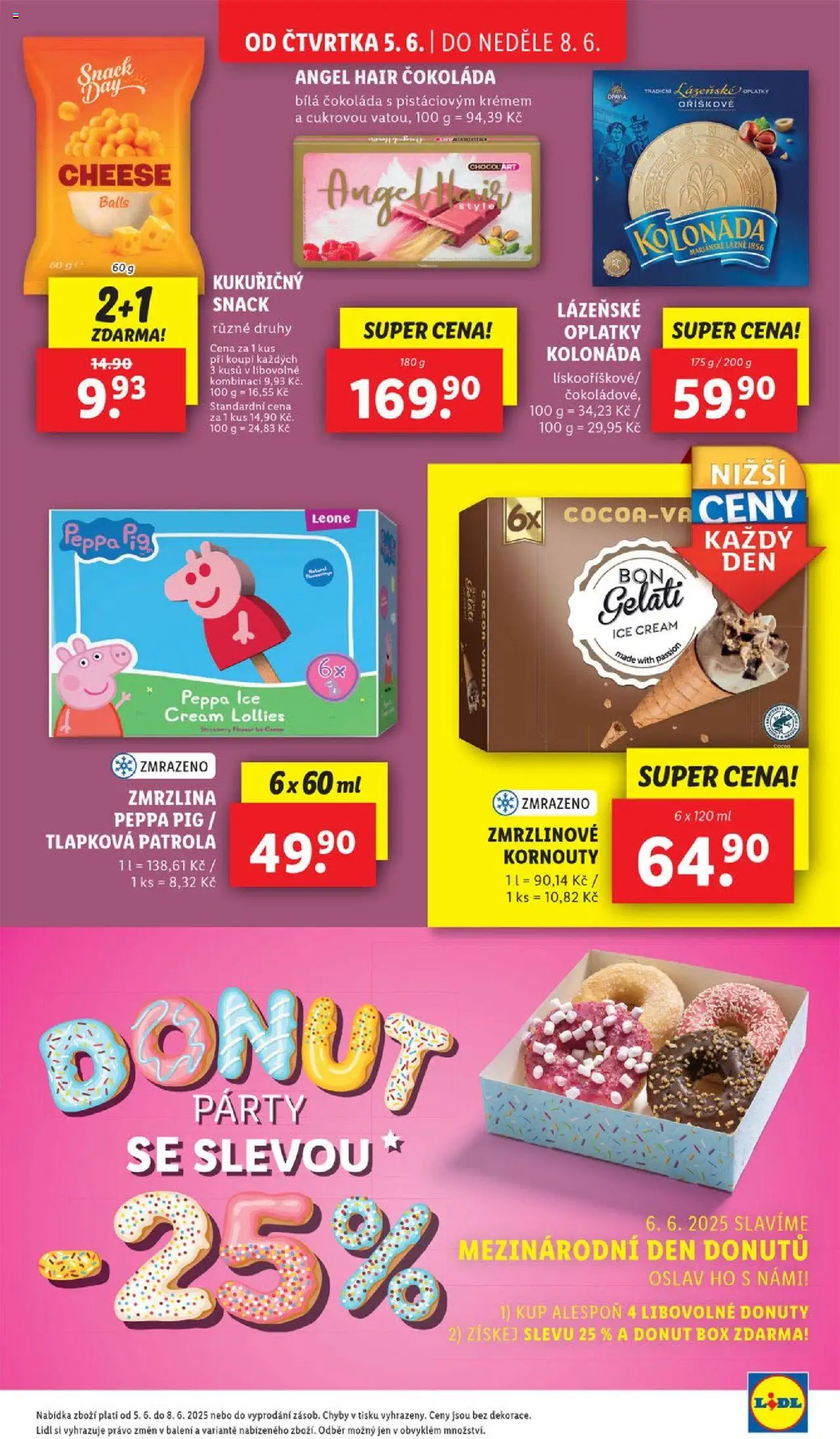 Lidl leták od 05.06.2025 | Strana: 23 | Produkty: Tlapková patrola, Čokoláda, Zmrzlina, Oplatky