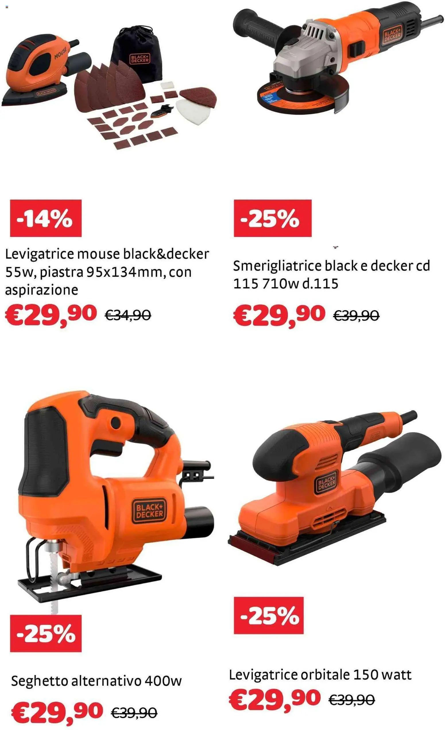 Volantino Brico Center del 02.01.2026 | Pagina: 15 | Prodotti: Cd, Mouse, Smerigliatrice