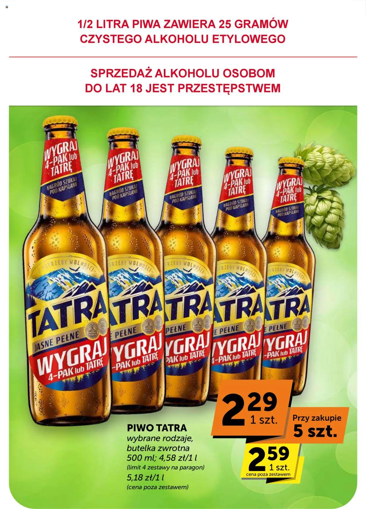 Euro Sklep Gazetka od 02.10.2025 | Strona: 4 | Produkty: Piwo