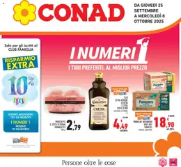 Anteprima del volantino Conad Piemonte catalogo valido a partire dal 25.09.2025