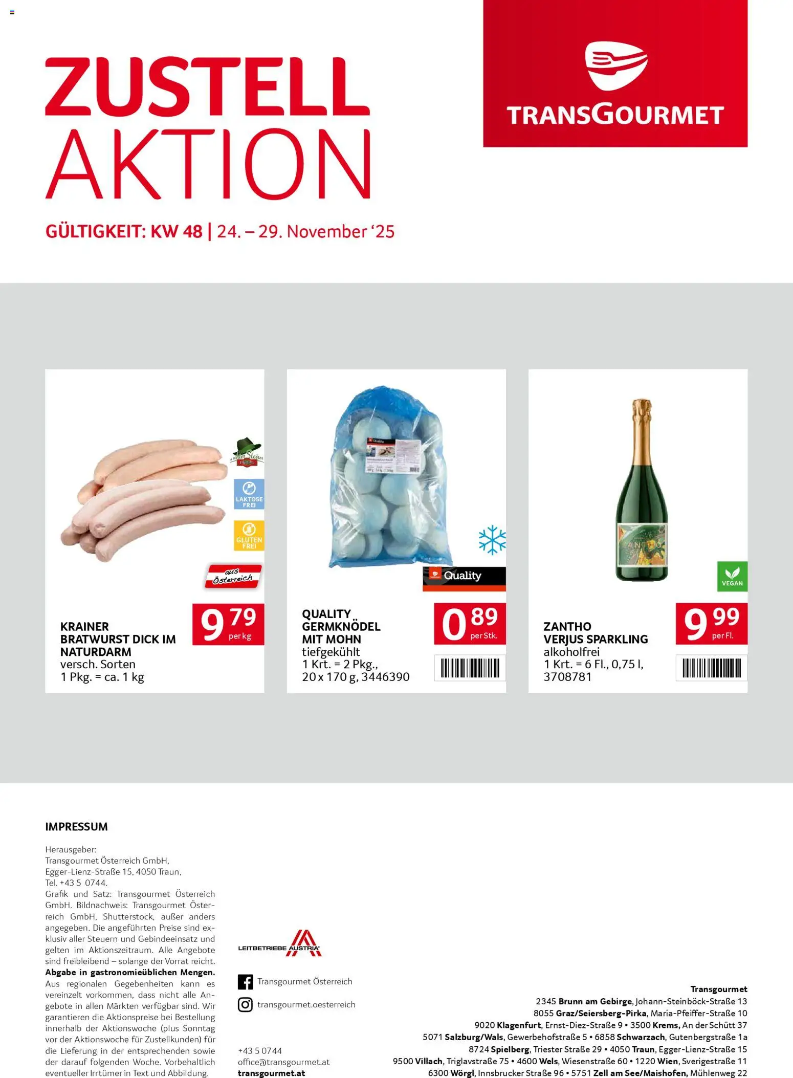 Transgourmet Zustellaktion gültig ab 24.11.2025 | Seite: 28