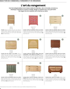 Maisons du Monde - Prévisualisation de Maisons du Monde catalogue valide à partir de 01.04.2024 | Page: 68 | Produits: Plateau, Poignées, Commode, Tiroirs