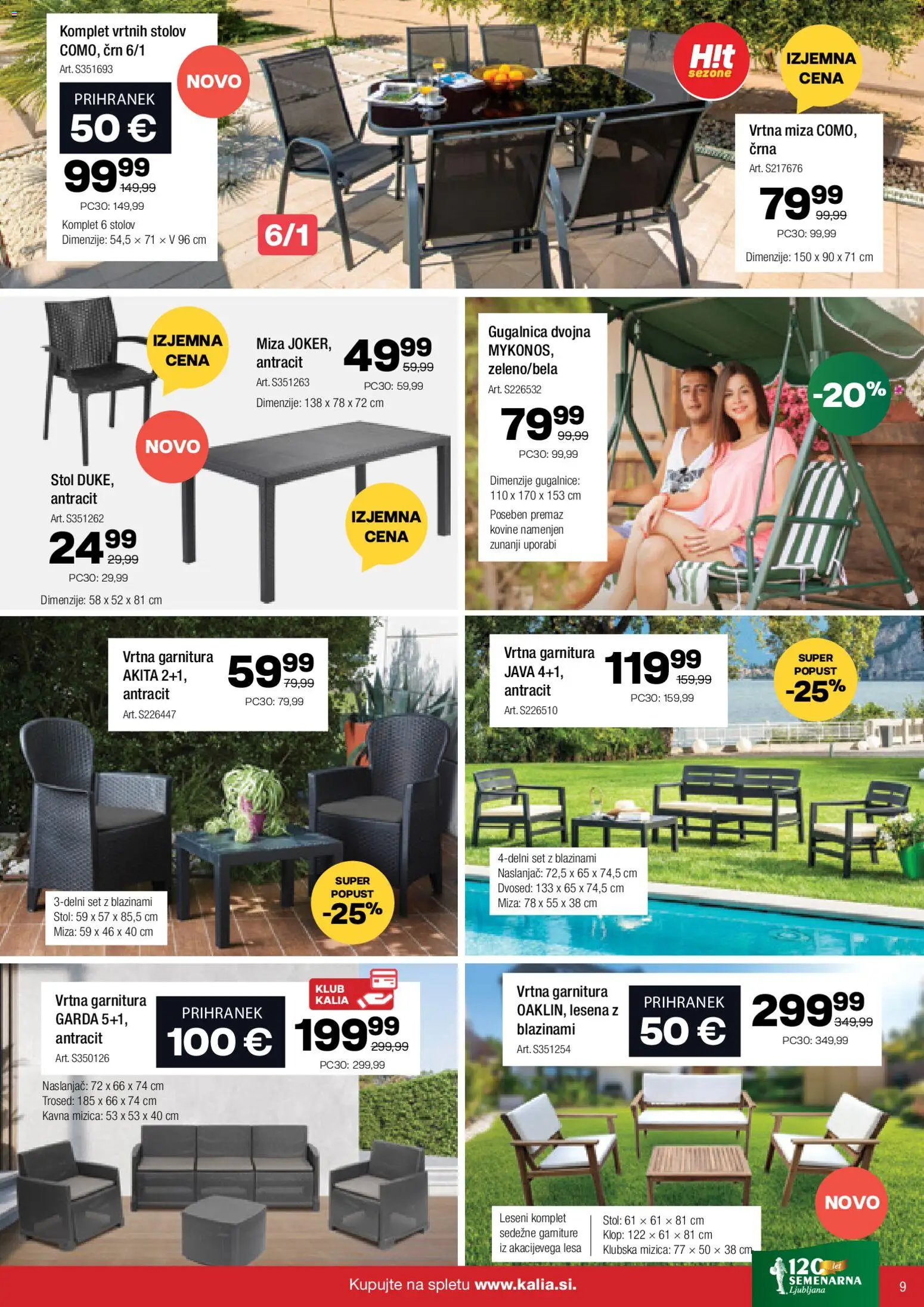 Novi Kalia katalog ponudbe – veljaven od 23.03.2026 | Stran: 9