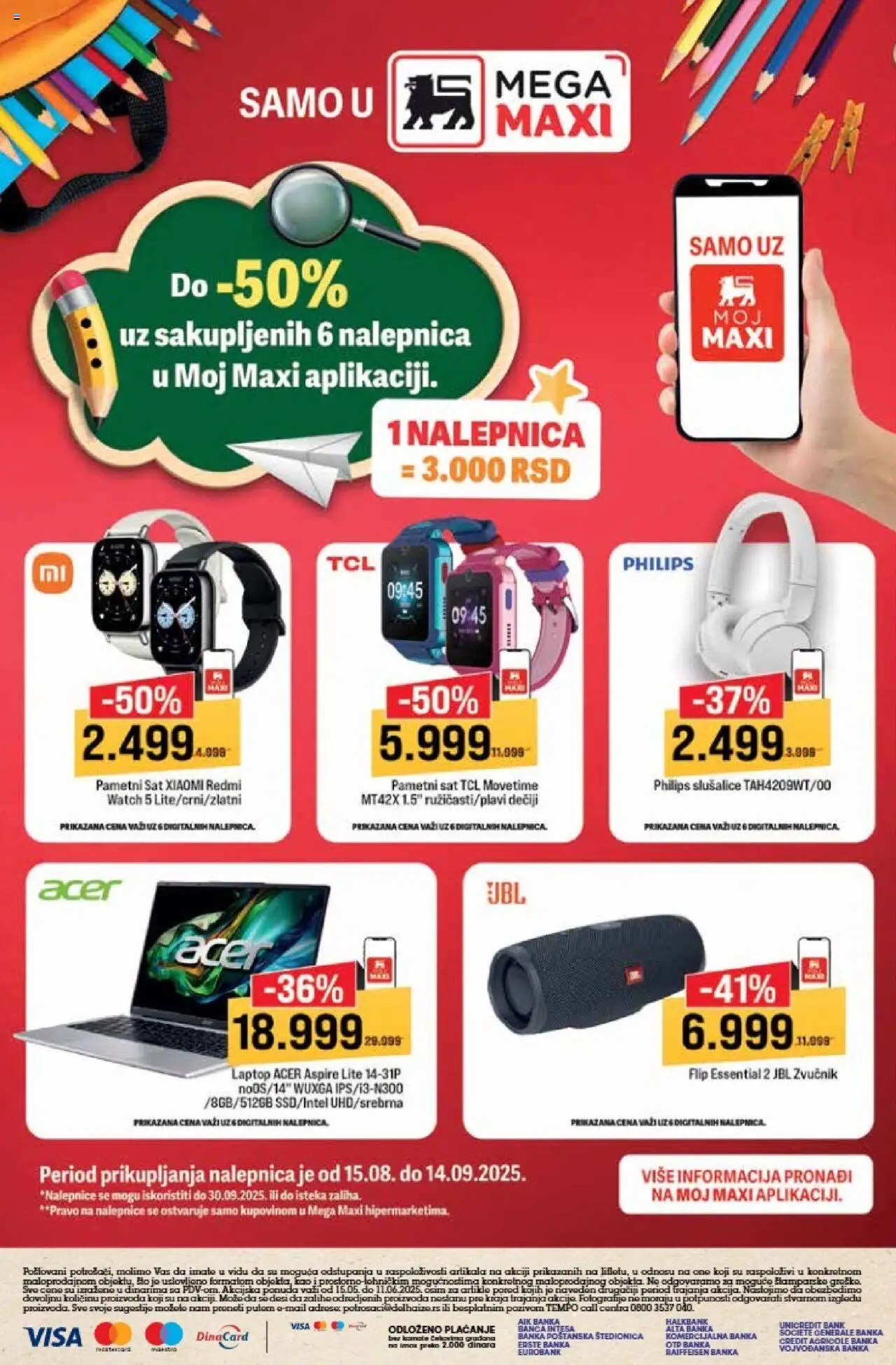Tempo katalog - važi od 15.08.2025 | Strana: 32 | Proizvode: Pametni sat, So, Zvučnik, Laptop