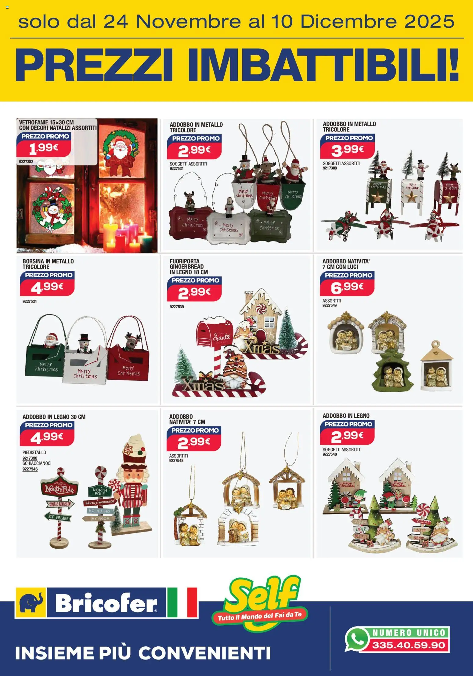 Volantino Bricofer del 24.11.2025 | Pagina: 9 | Prodotti: Tè