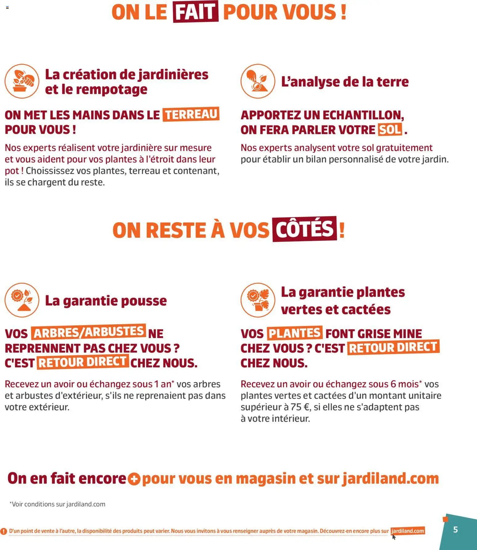 {H1} | Page: 5 | Produits: Plantes, Jardinière, Terreau