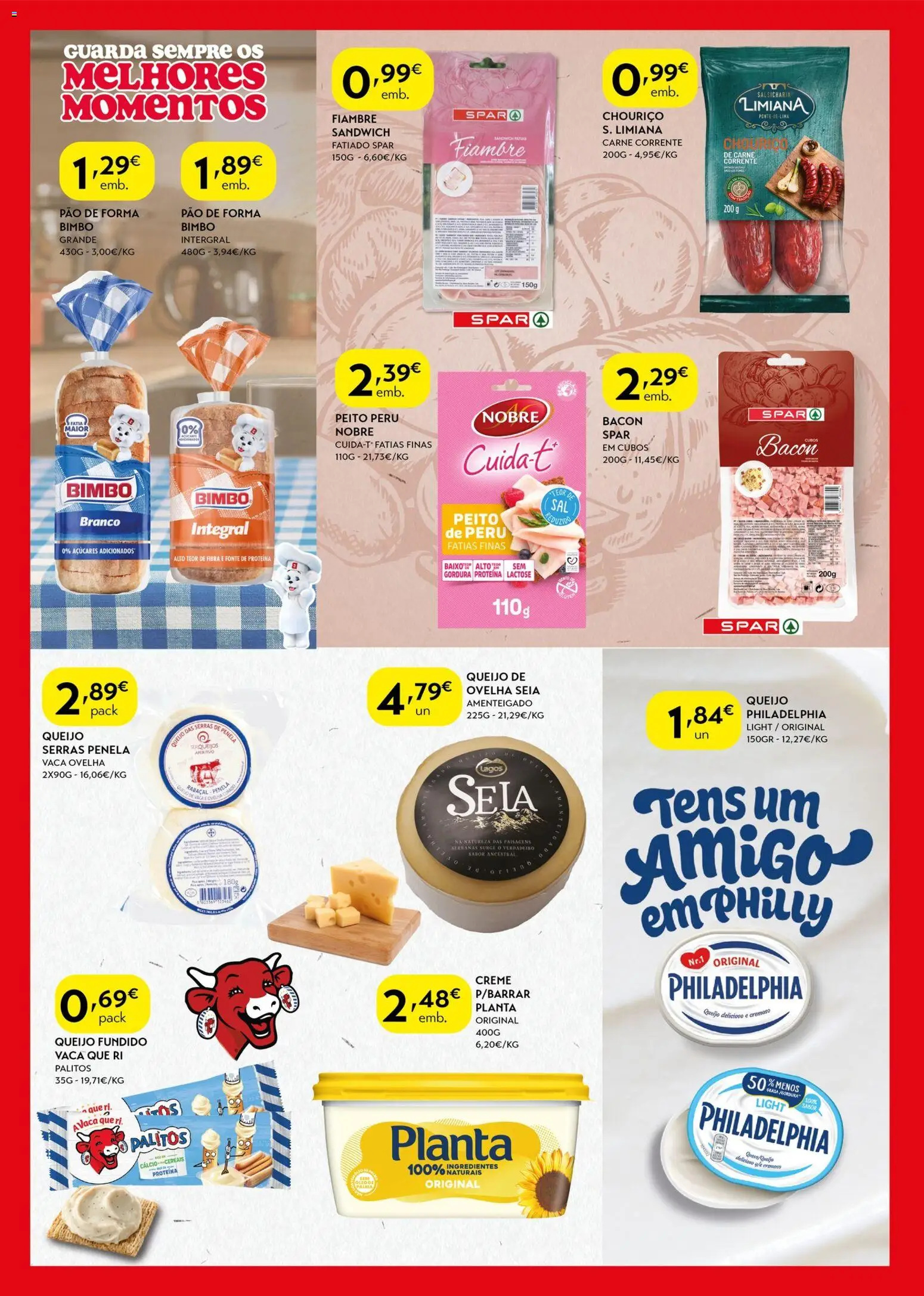 Spar folheto │ válido de 28.10.2025 | Página: 3 | Produtos: Peru, Pão, Chouriço, Proteina