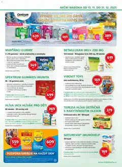 Náhled letáku Moje lékárna leták od 15.11.2025 | Strana: 9 | Produkty: Hořčík, Tablet, Minerály, Samolepky