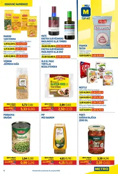 Katalog Metro - Pregled kataloga iz trgovine Metro, vrijedi od 01.12.2025 | Stranica: 9 | Proizvodi: Ječmena kaša, Rezanci, Pahuljice, Rajčica
