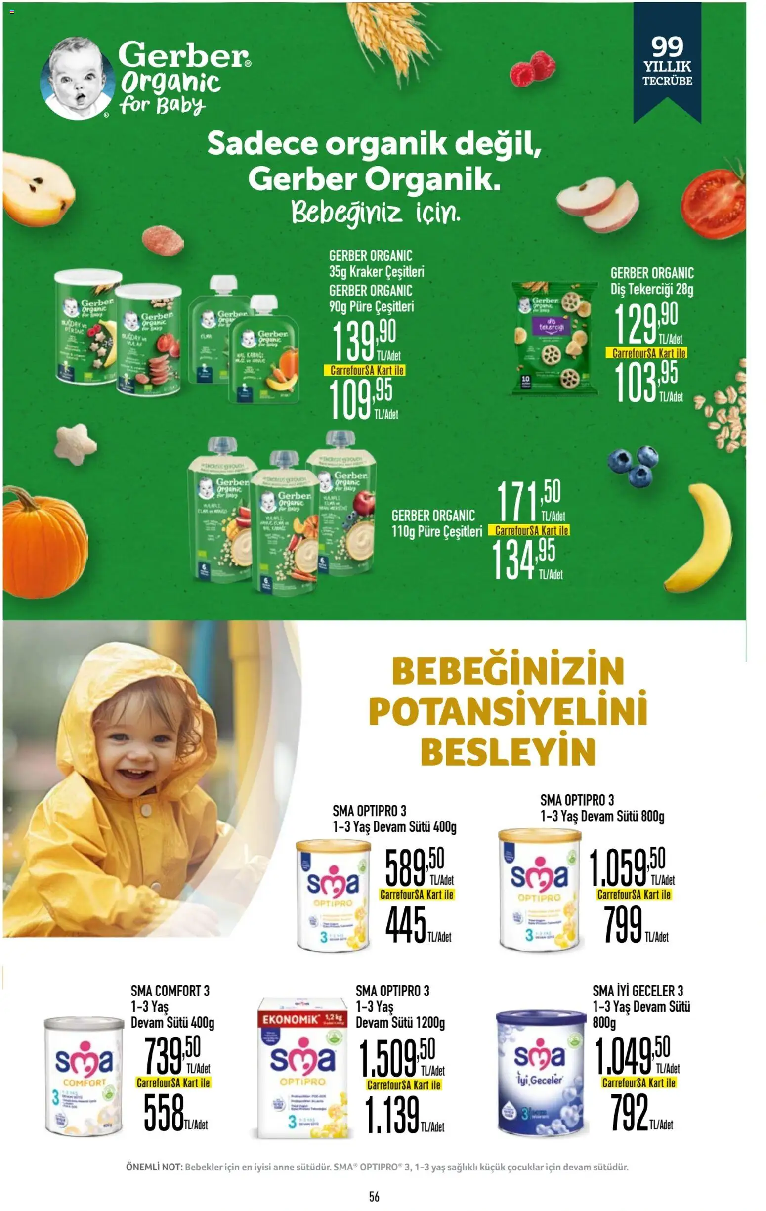 CarrefourSA Katalog - 09.04.2026 tarihinden itibaren geçerlidir | Sayfa: 57 | Ürünler: Yulaf