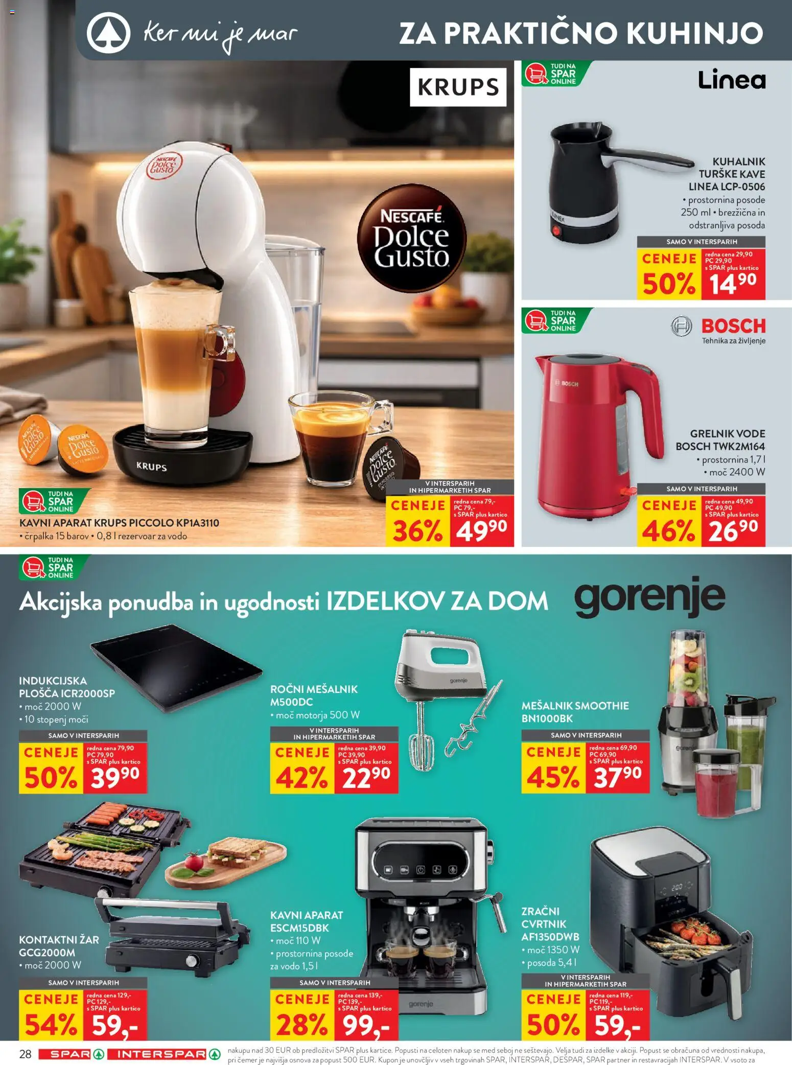 Novi Spar katalog ponudbe – veljaven od 15.04.2026 | Stran: 34