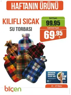 21.10.2025 tarihinden itibaren geçerli olan Biçen Market kataloğu önizlemesi