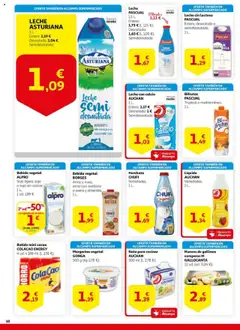 Alcampo - HG Unificado Madrid │ válido desde el 15.07.2025 | Página: 10 | Productos: Leche sin lactosa, Πιατοθήκη, Huevos, Margarina