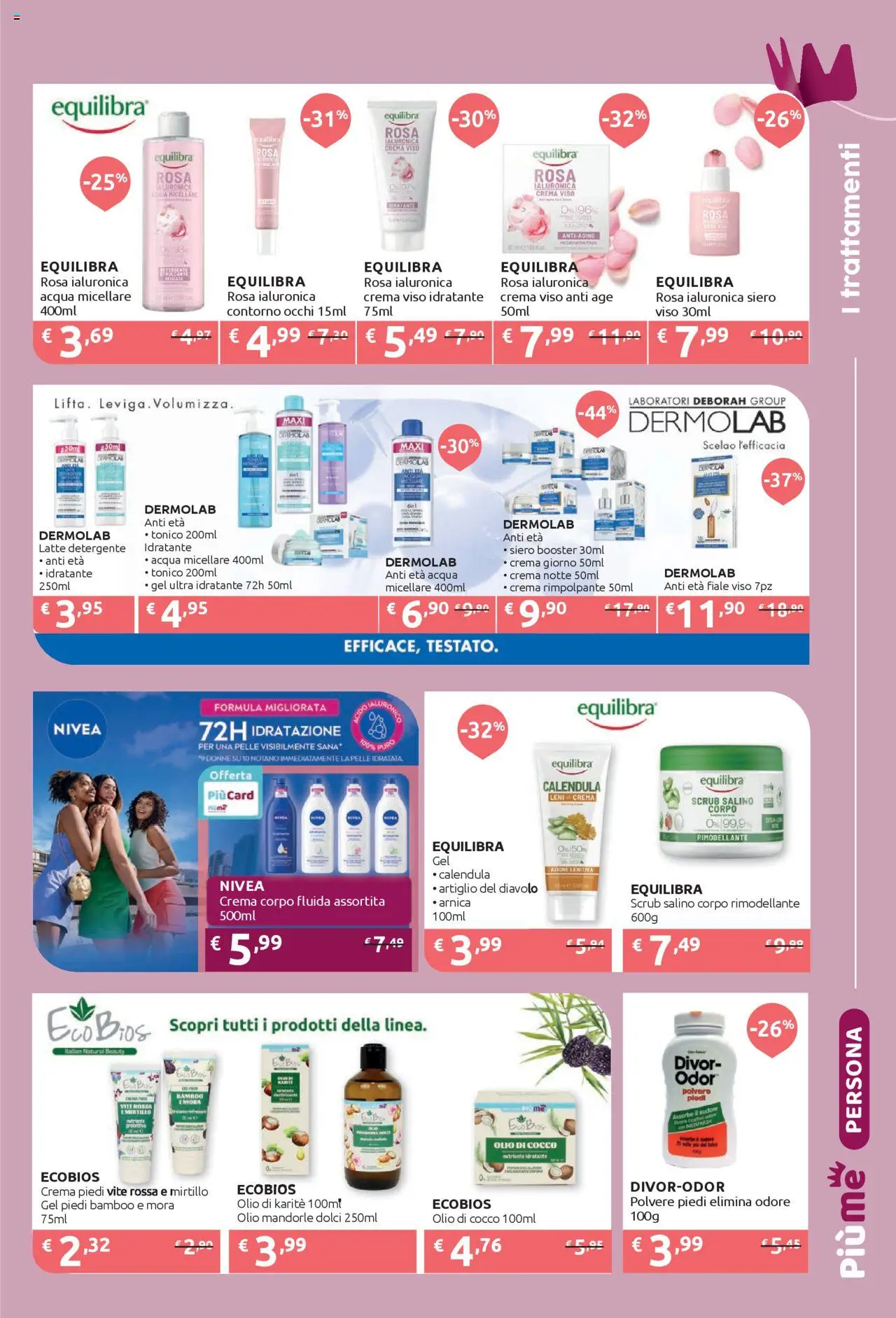 Volantino IperSoap del 15.09.2025 | Pagina: 19 | Prodotti: Acqua micellare, Scrub, Crema piedi, Acqua