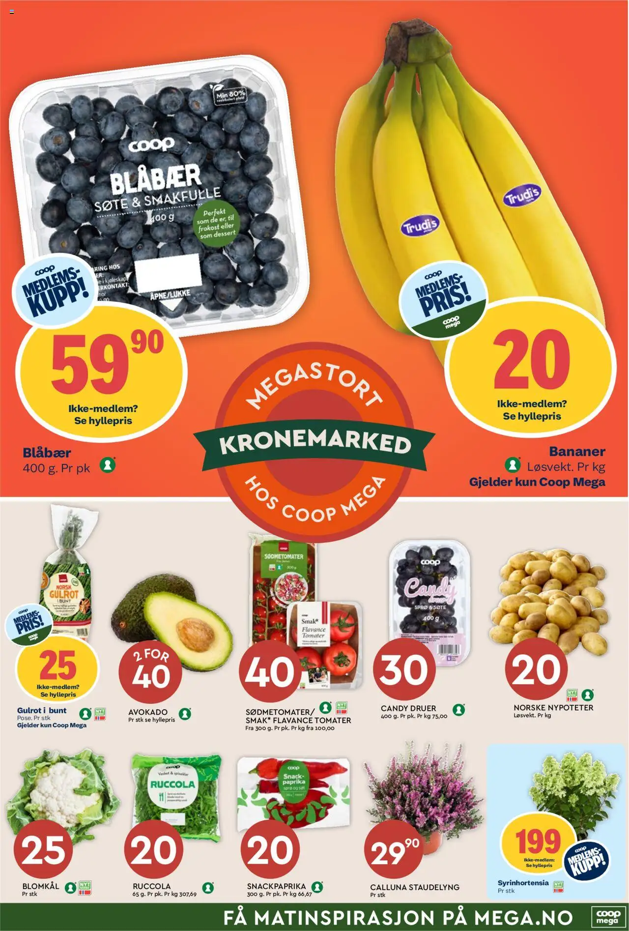  | Side: 7 | Produkter: Bananer, Gulrot, Paprika, Суміш дитяча