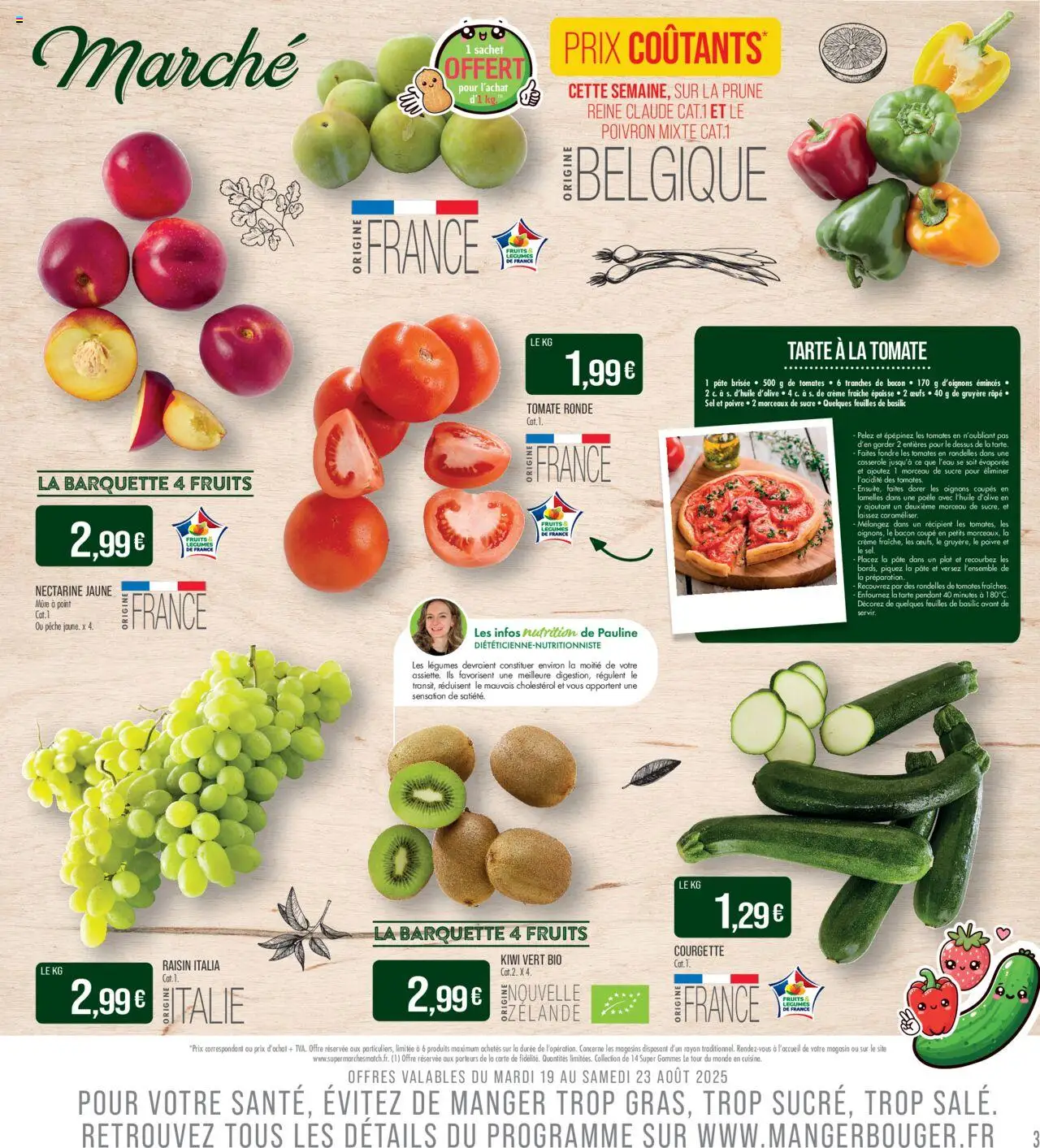  | Page: 3 | Produits: Pêche, Sel, Poivre, Kiwi