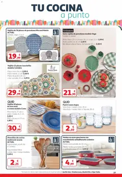 Vista previa Alcampo -  Canarias válido desde el 26.02.2026 | Página: 27 | Productos: Pizza, Vasos, Cereales, Βρεφικό κρεβάτι